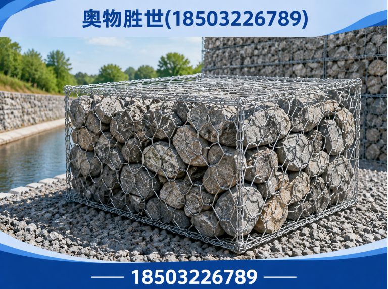 海南镀锌石笼网展示图
